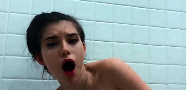 trendsAmateur masturbates under the shower